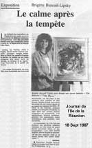 Marine - Journal de l'Ile de la Réunion - Sep 1987